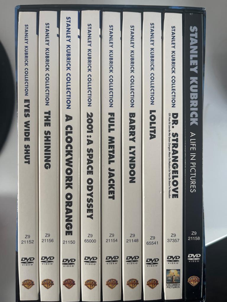 Stanley Kubrick Collection DVD Boxset - 9 films, Cd's en Dvd's, Dvd's | Overige Dvd's, Zo goed als nieuw, Boxset, Vanaf 16 jaar