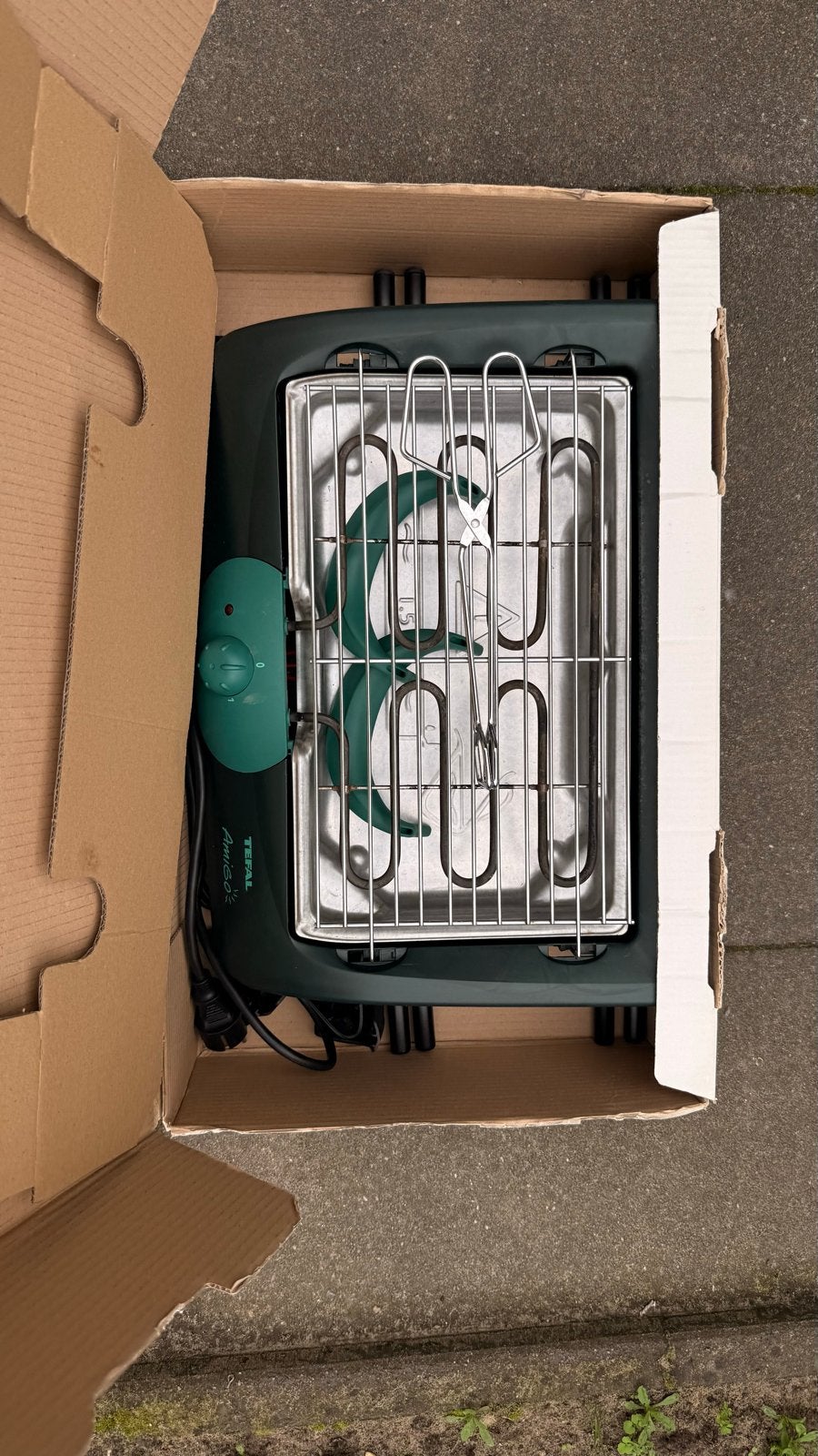 Tefal Amigo 2000W Elektrische Barbecue - Nieuw in doos, Ophalen, Nieuw