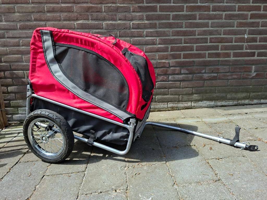 Honden fietskar, Fietsen en Brommers, Fietsaccessoires | Aanhangers en Karren, Ophalen, Hondenkar