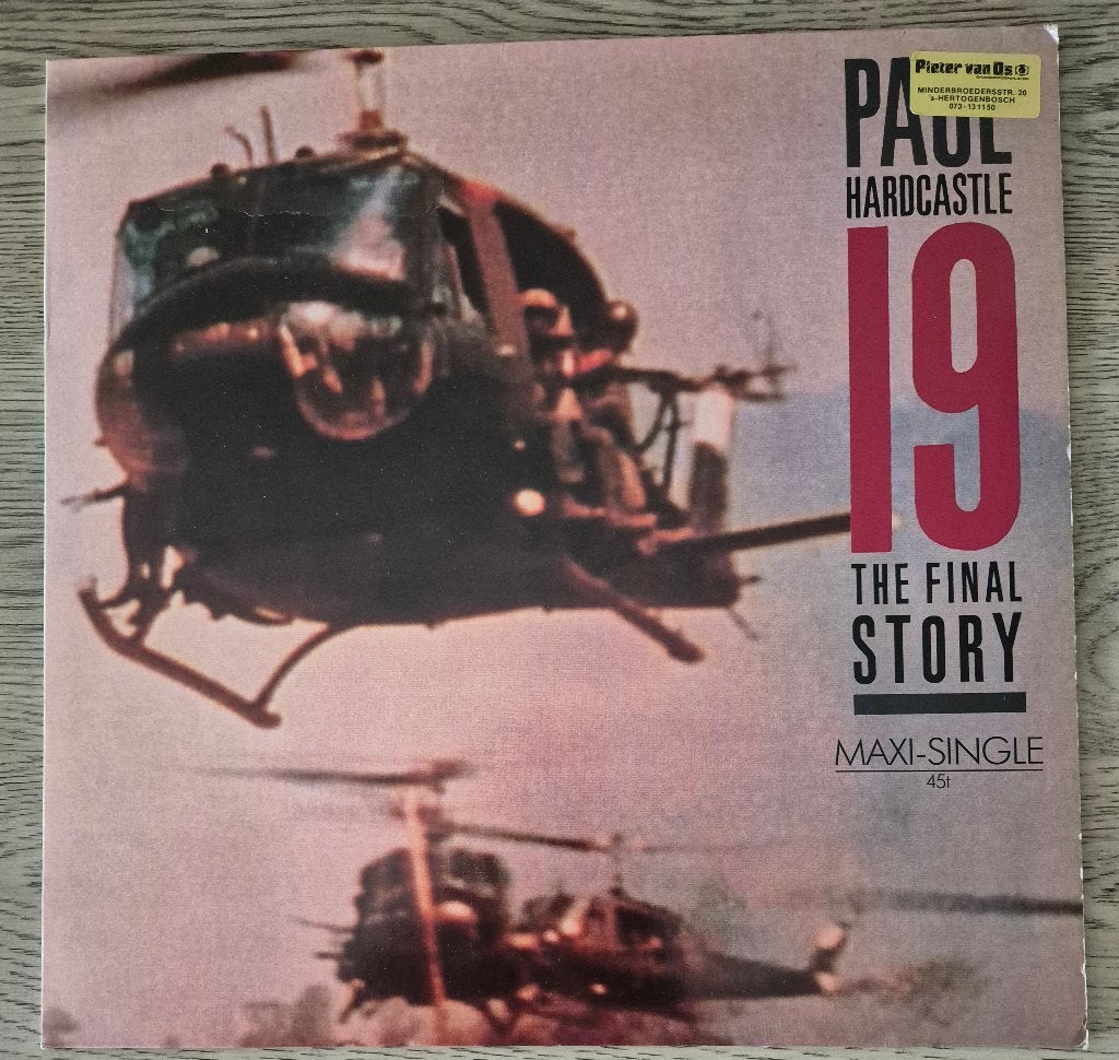 Paul Hardcastle – 19 (The Final Story) 12", Ophalen of Verzenden, Pop