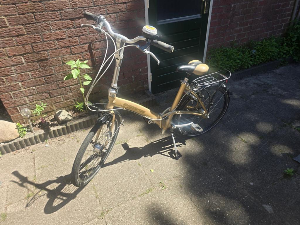 Batavus Vouwfiets - Nette Staat, 3 Versnellingen, Handrem, Gebruikt, Velgrem, Versnellingen, Ophalen of Verzenden