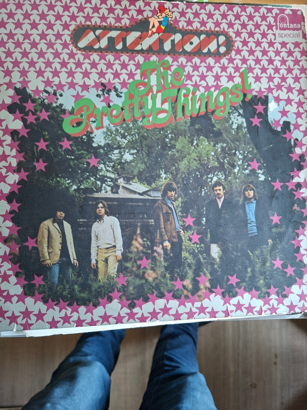 The Pretty Things - Attention! LP (Fontana Special), LP, Gebruikt, Ophalen of Verzenden, Classic Rock