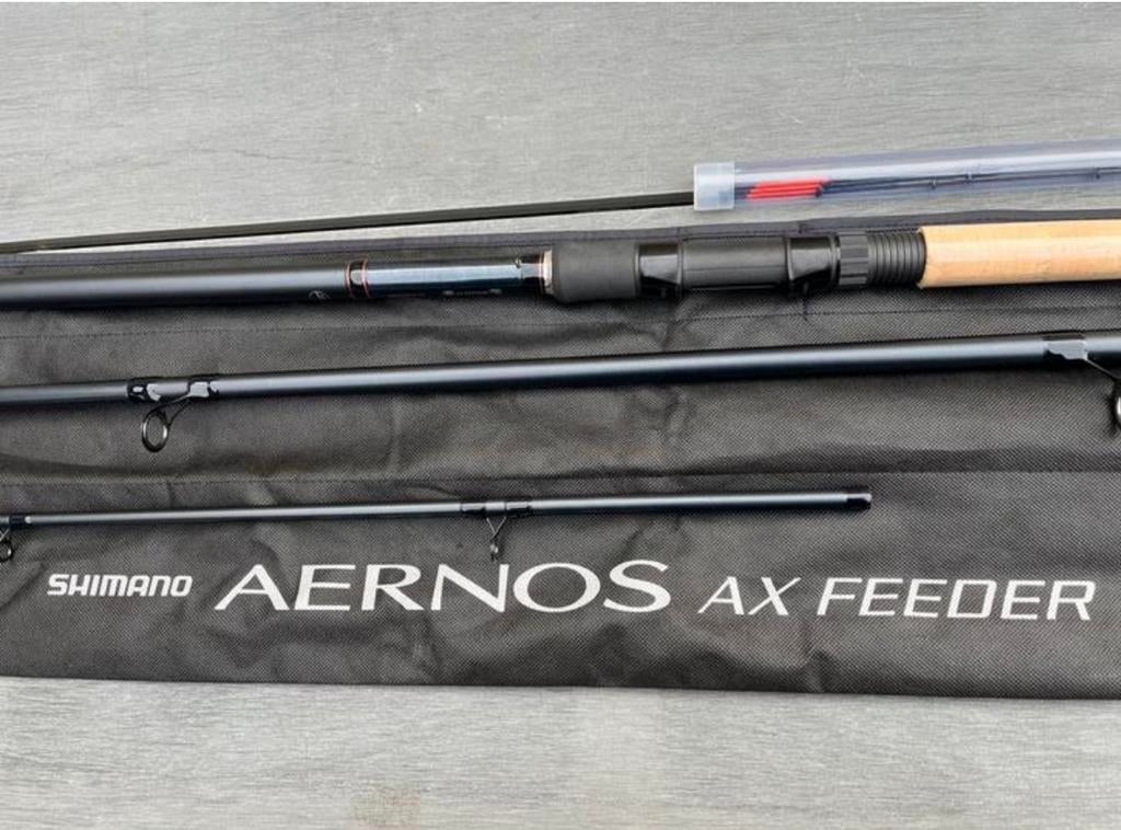 Nieuwe Shimano Aernos Longcast Feeder 14 ft 150 gram CW, Ophalen of Verzenden, Nieuw, Werphengel