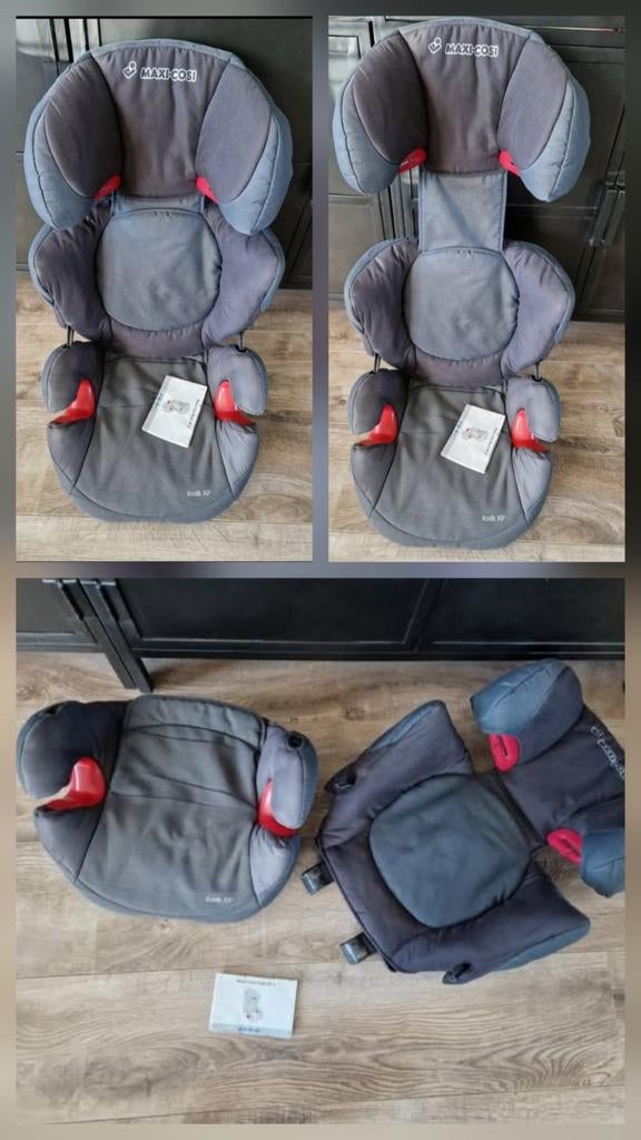 Maxi Cosi Rodi xp verstelbare autostoel en zitverhoger in 1., Ophalen of Verzenden, 15 t/m 36 kg, Maxi-Cosi, Autogordel