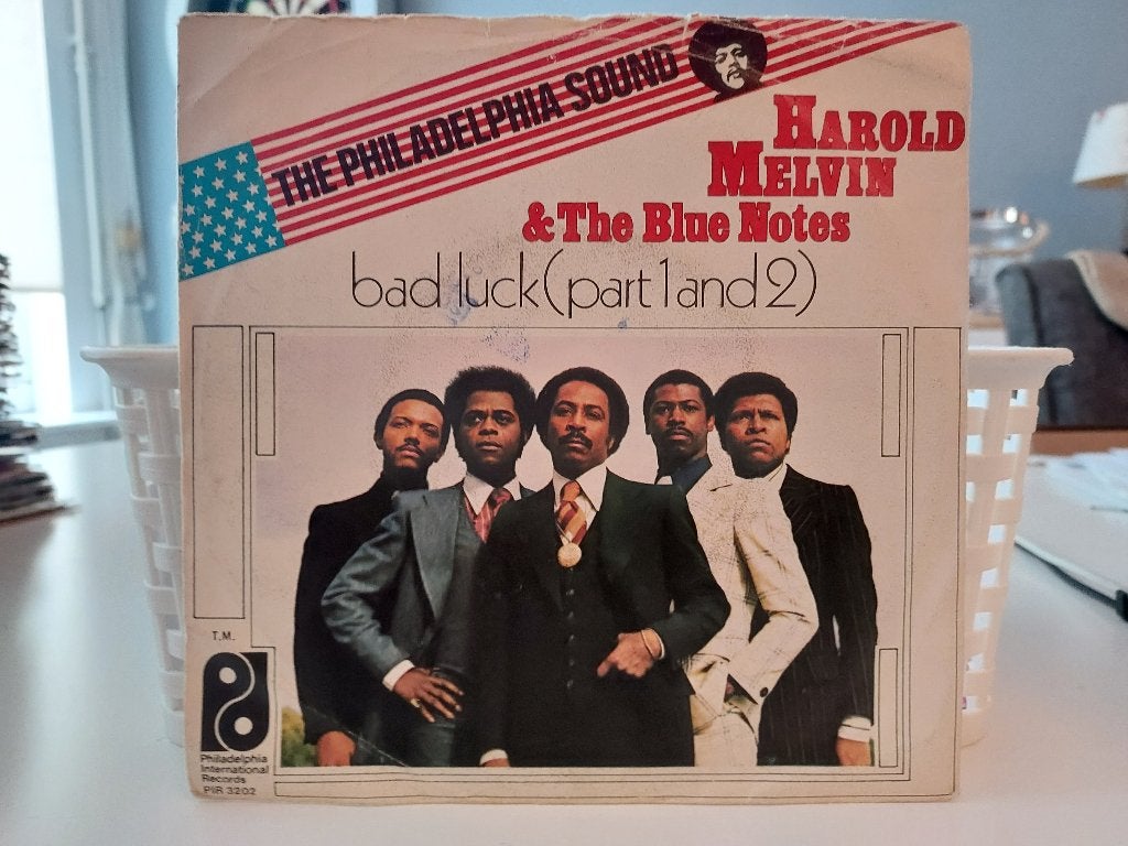 7" Single Harold Melvin & The Blue Notes - Bad Luck (Part 1, Ophalen of Verzenden, Gebruikt, Pop