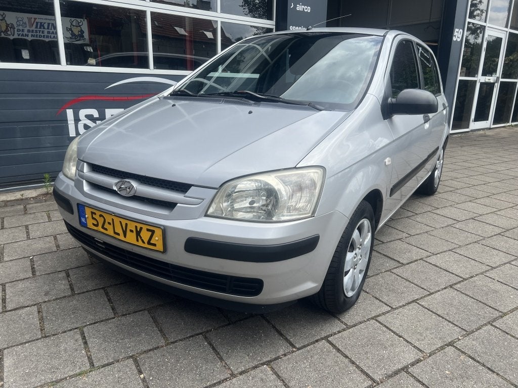 Hyundai Getz 1.3i GL 5 Deurs NAP NL AUTO (bj 2003), Auto's, Hyundai, Voorwielaandrijving, 4 cilinders, 82 pk, Origineel Nederlands