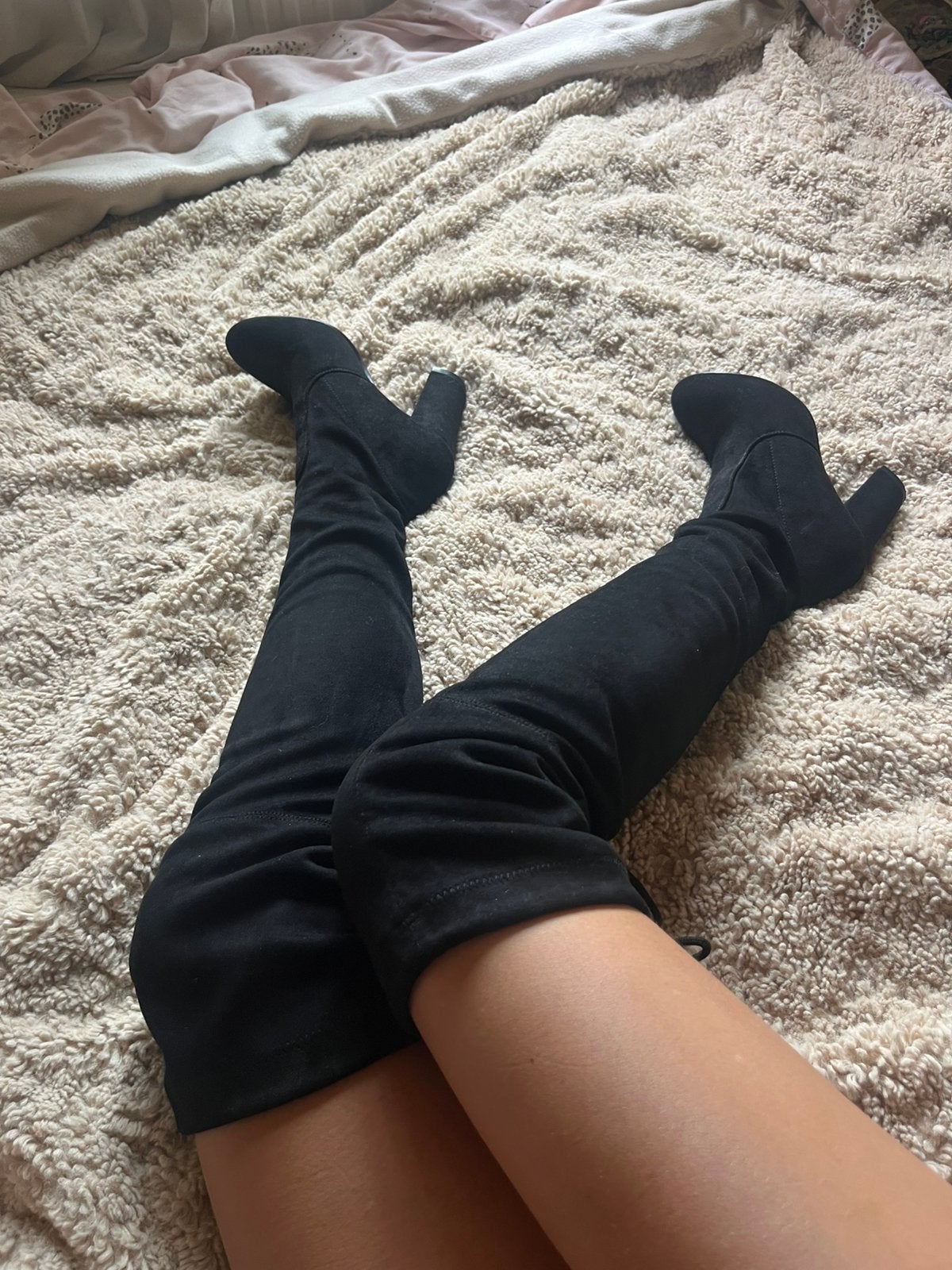 Zgan Overknee over the knee boots laarzen, maat 36, Ophalen of Verzenden, Zo goed als nieuw, Zwart, Hoge laarzen
