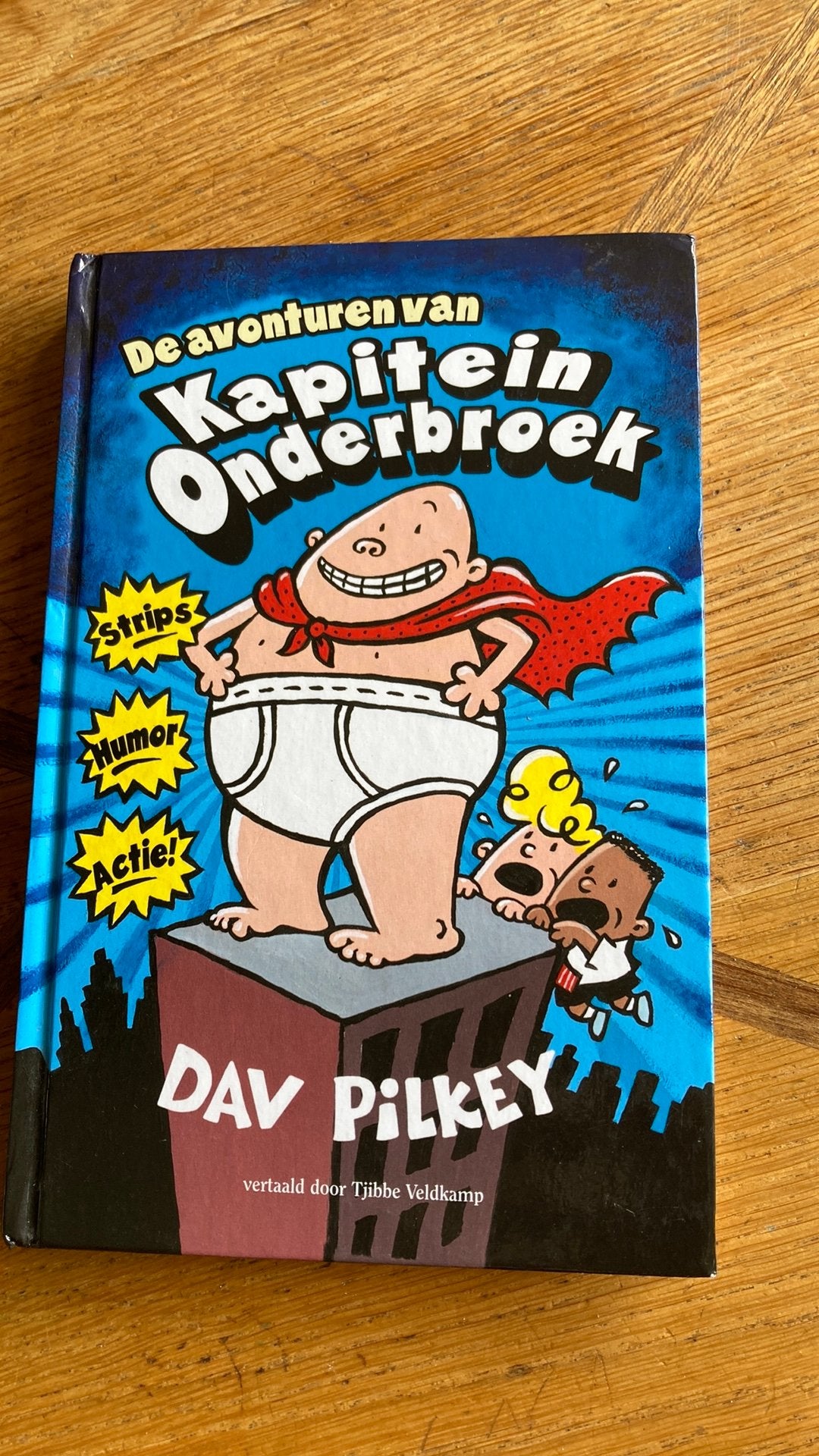 Kapitein onderbroek, Ophalen, Zo goed als nieuw