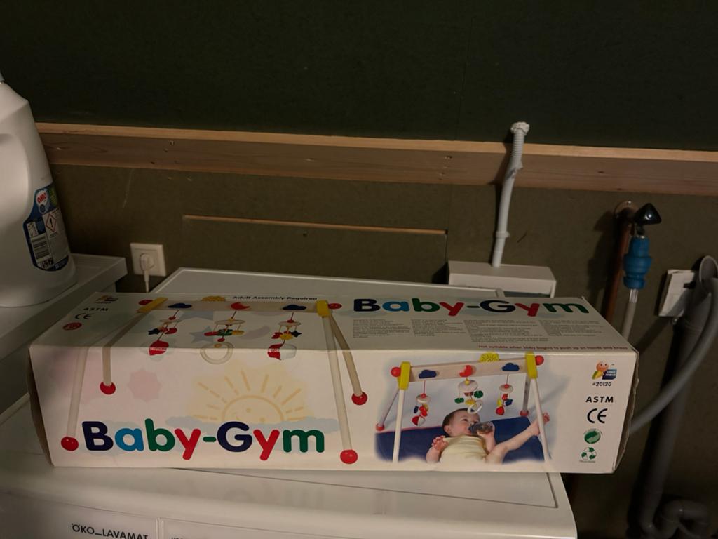 Houten Baby gym, Ophalen, Zo goed als nieuw, Overige typen