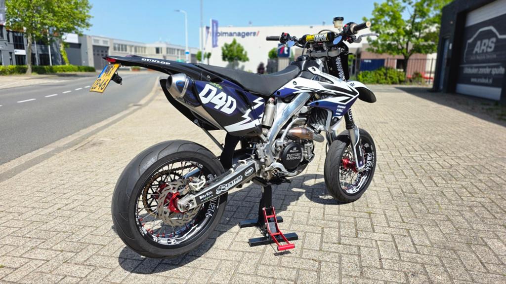 Honda HM CRF 450 X 2010 supermoto, Motoren, Sportuitlaat, Gebruikt, 449 cc, Particulier