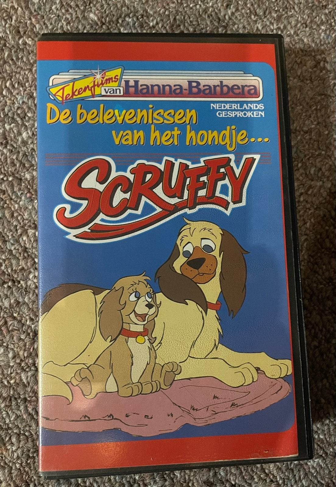 Hanna-Barbera: De belevenissen van het hondje Scruffy VHS, Gebruikt, Alle leeftijden, Kinderfilm, VHS