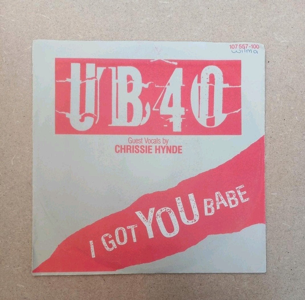 UB40/Chrissie Hynde  - I Got You Babe, Gebruikt, 7 inch, Ophalen of Verzenden, Pop