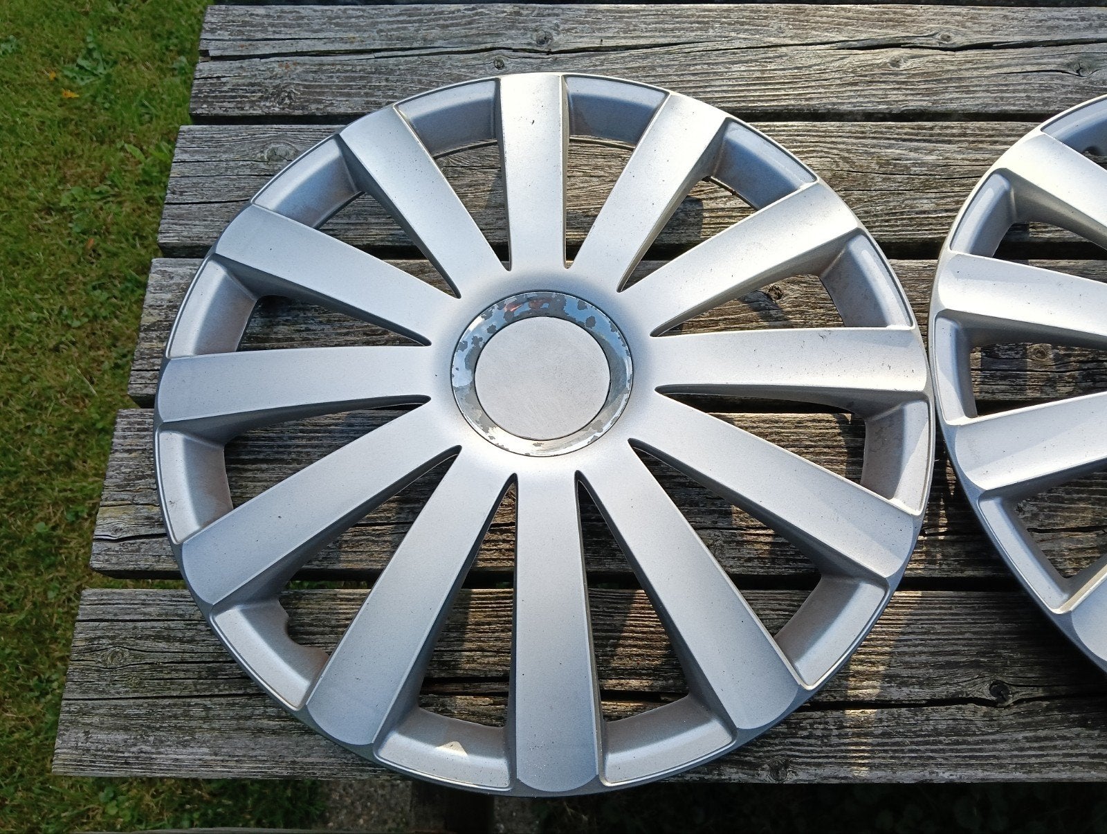 4 wieldoppen 16 inch Subaru Impreza - Zo goed als nieuw, Ophalen of Verzenden