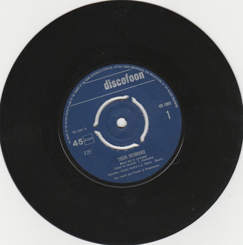 s 170 Toon – Ja, Dat Is Carnaval!, Cd's en Dvd's, Gebruikt, Overige genres, 7 inch, Overige typen
