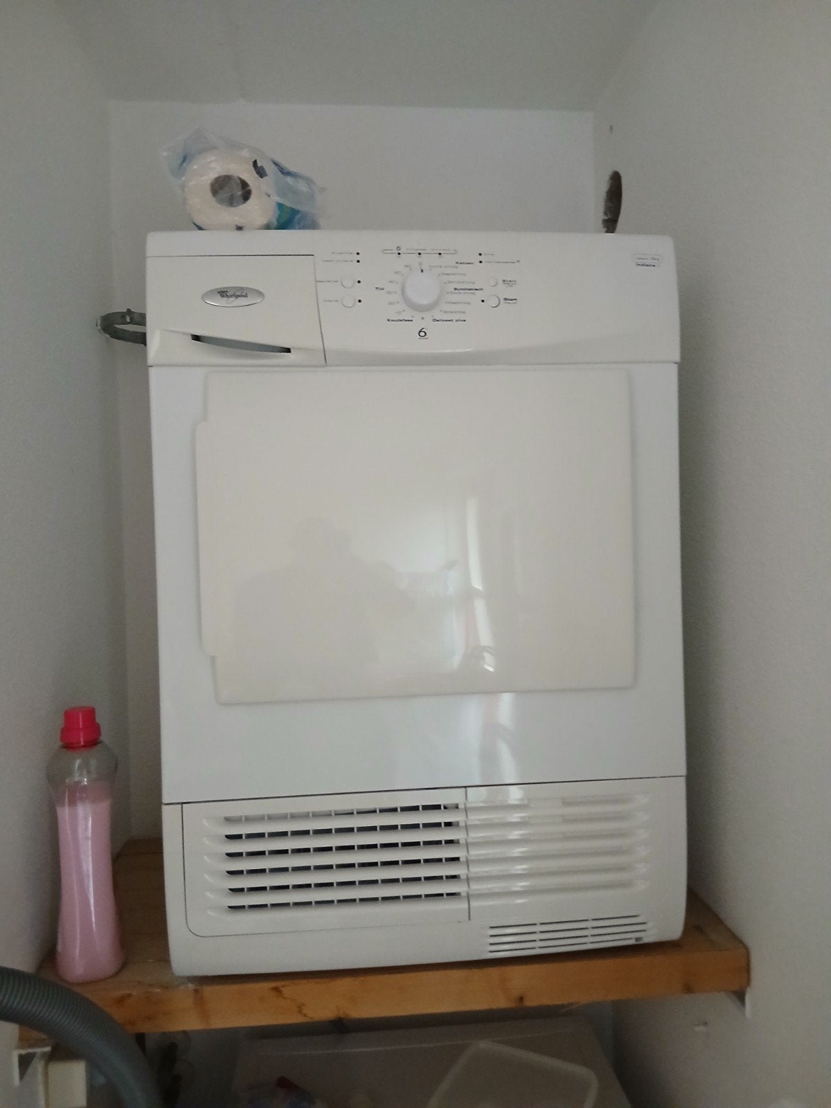 Whirlpool wasdroger - Condens - 6 kg, Witgoed en Apparatuur, Wasdrogers, Ophalen of Verzenden