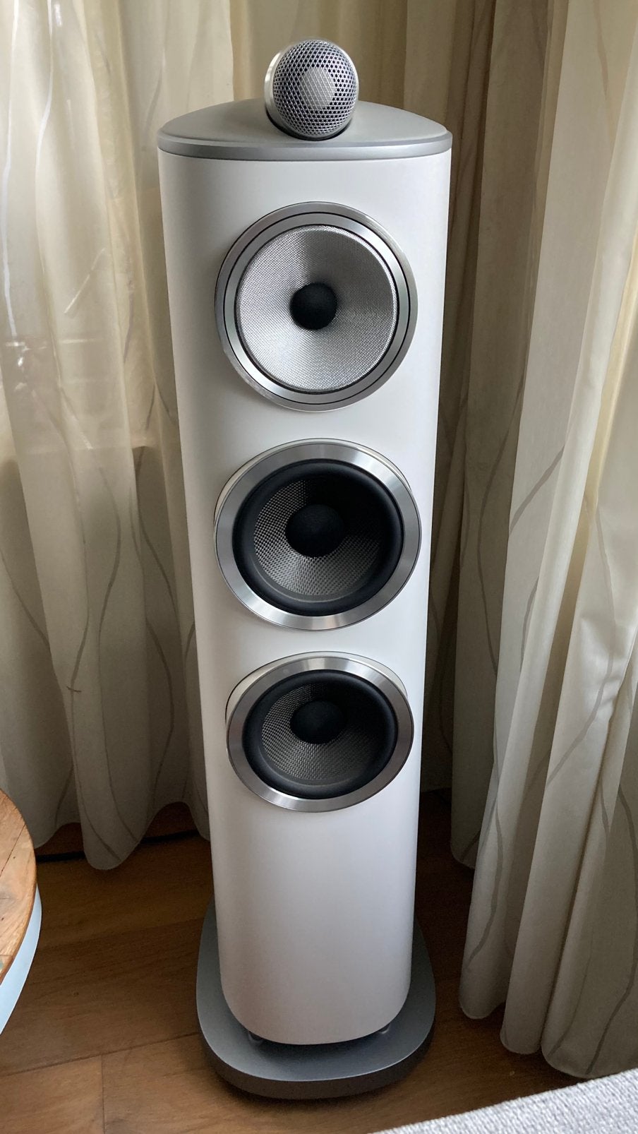 Bowers & Wilkins 804D4 wit, Ophalen, Zo goed als nieuw, Bowers & Wilkins (B&W)