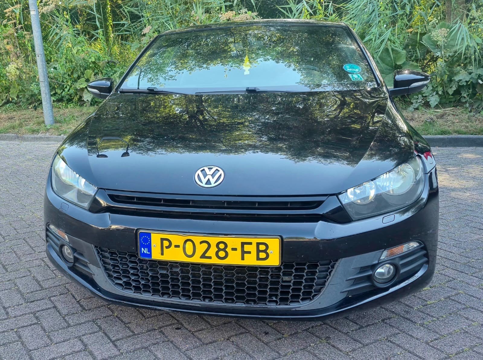 Volkswagen Scirocco 1.4 TSI 118KW DSG 2009 Zwart, Auto's, Volkswagen, Euro 5, Zwart, 4 cilinders, Zwart