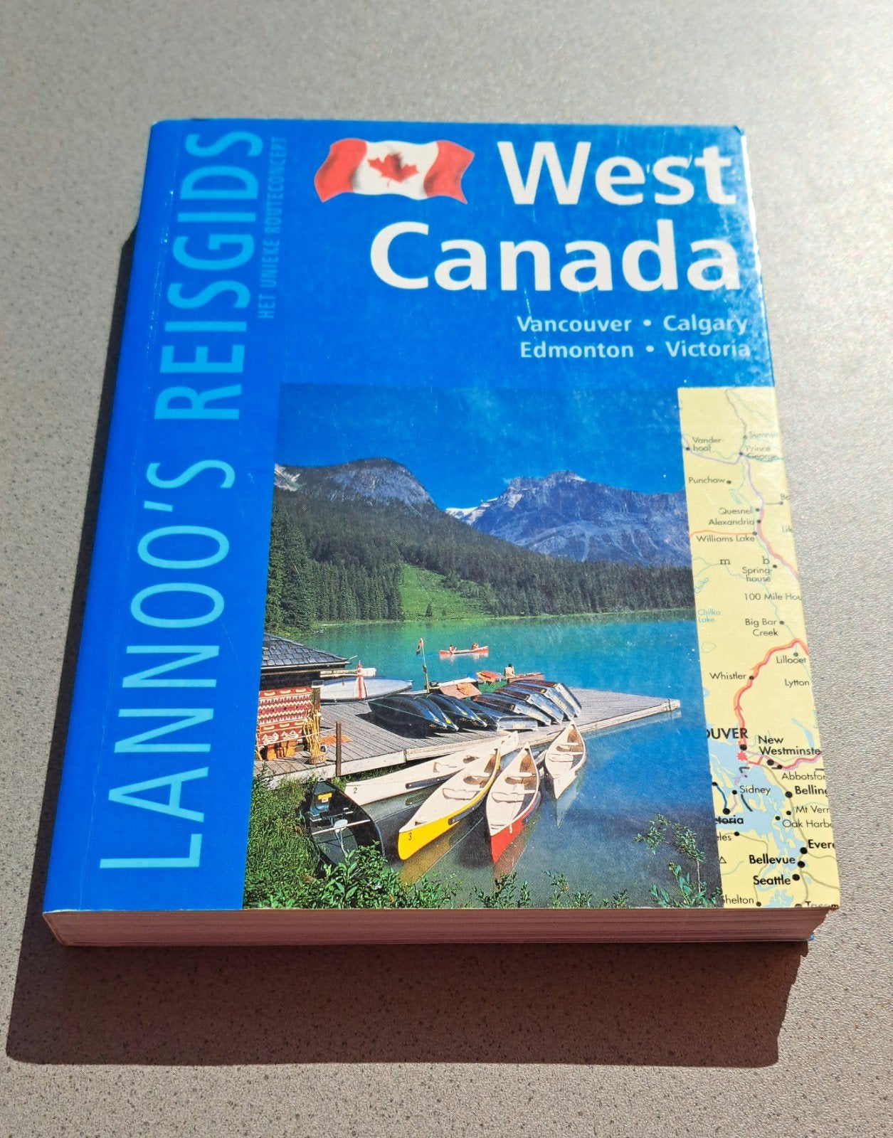 Reisgids West Canada., Boeken, Zo goed als nieuw, Reisgids of -boek, Noord-Amerika, Ophalen
