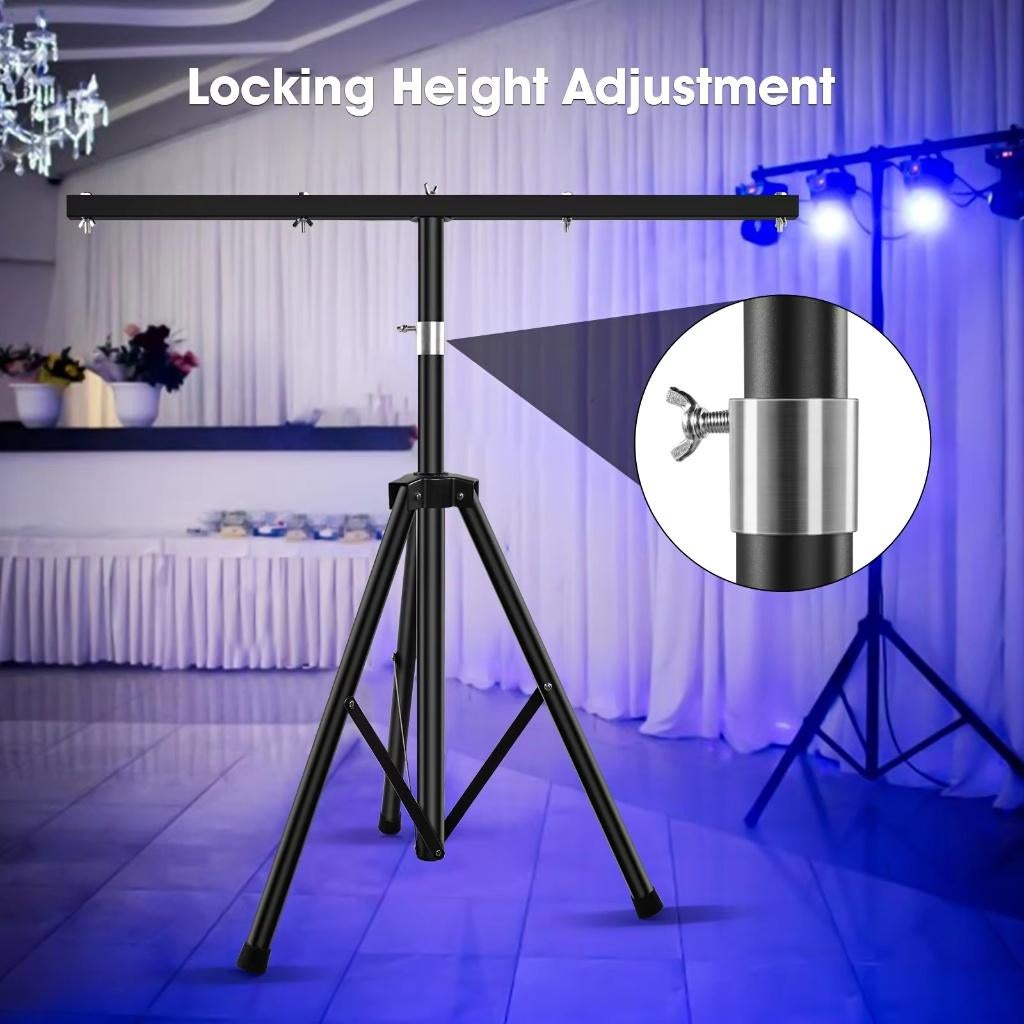 Nieuwe First Class Licht Statief met T-Bar Max 60 kg, Ophalen of Verzenden, Nieuw, Licht, Geluidgestuurd