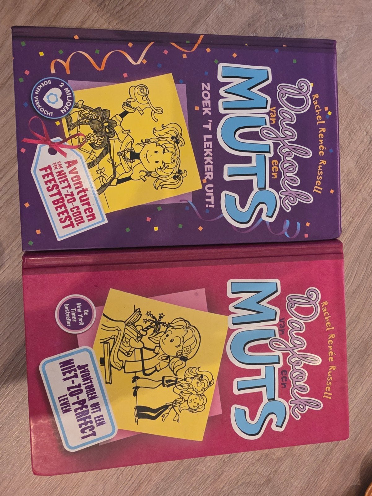 Dagboek van een Mutz - 2 boeken; 1 & 2, Ophalen of Verzenden, Gelezen, Rachel Renée Russell, Fictie