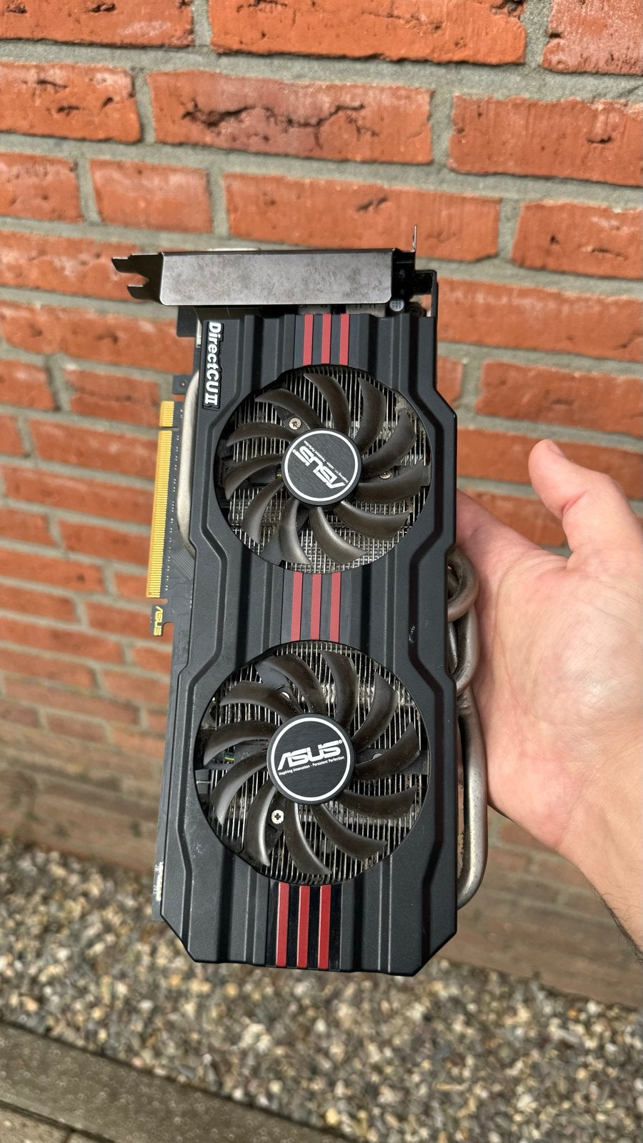 ASUS GeForce GTX 660 DirectCU II 2GB Videokaart, Computers en Software, Ophalen, PCI-Express 3, Gebruikt, HDMI