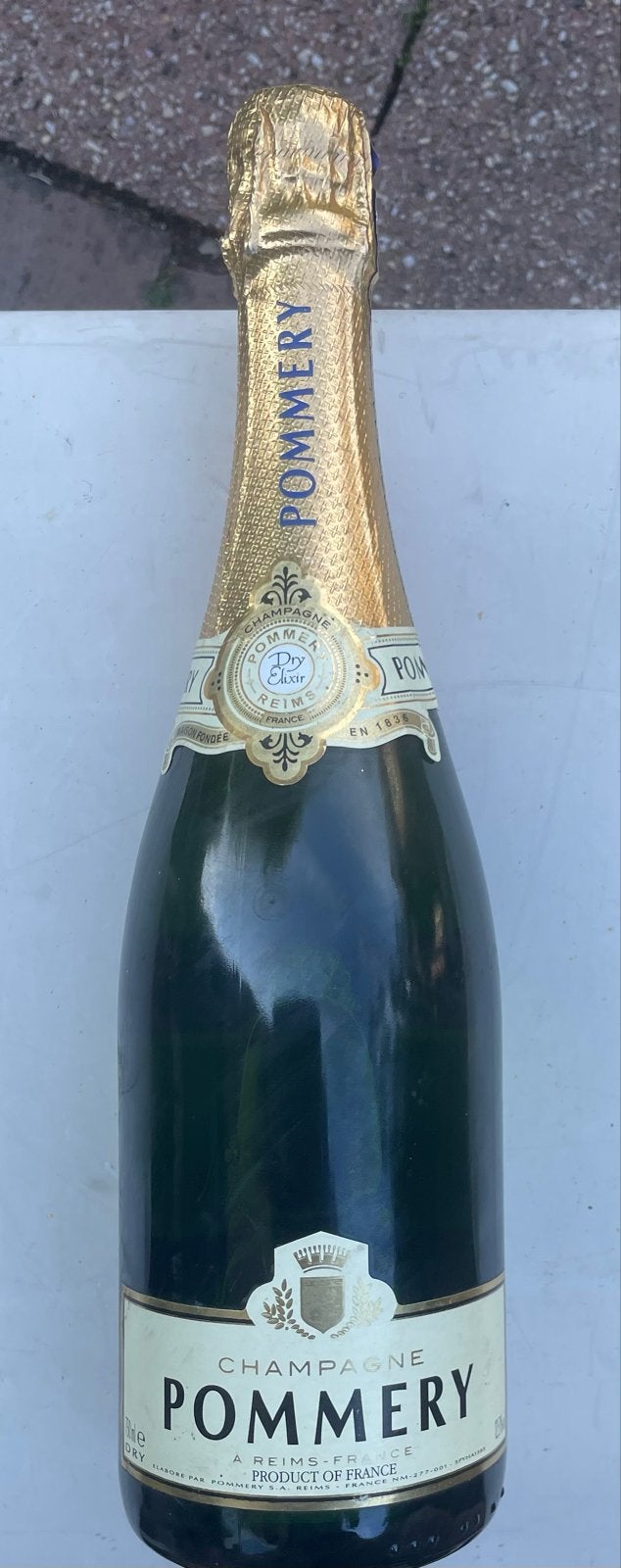 Pommery Champagne Apanage Blanc de Blancs, Verzamelen, Wijnen, Frankrijk, Nieuw, Ophalen of Verzenden, Champagne