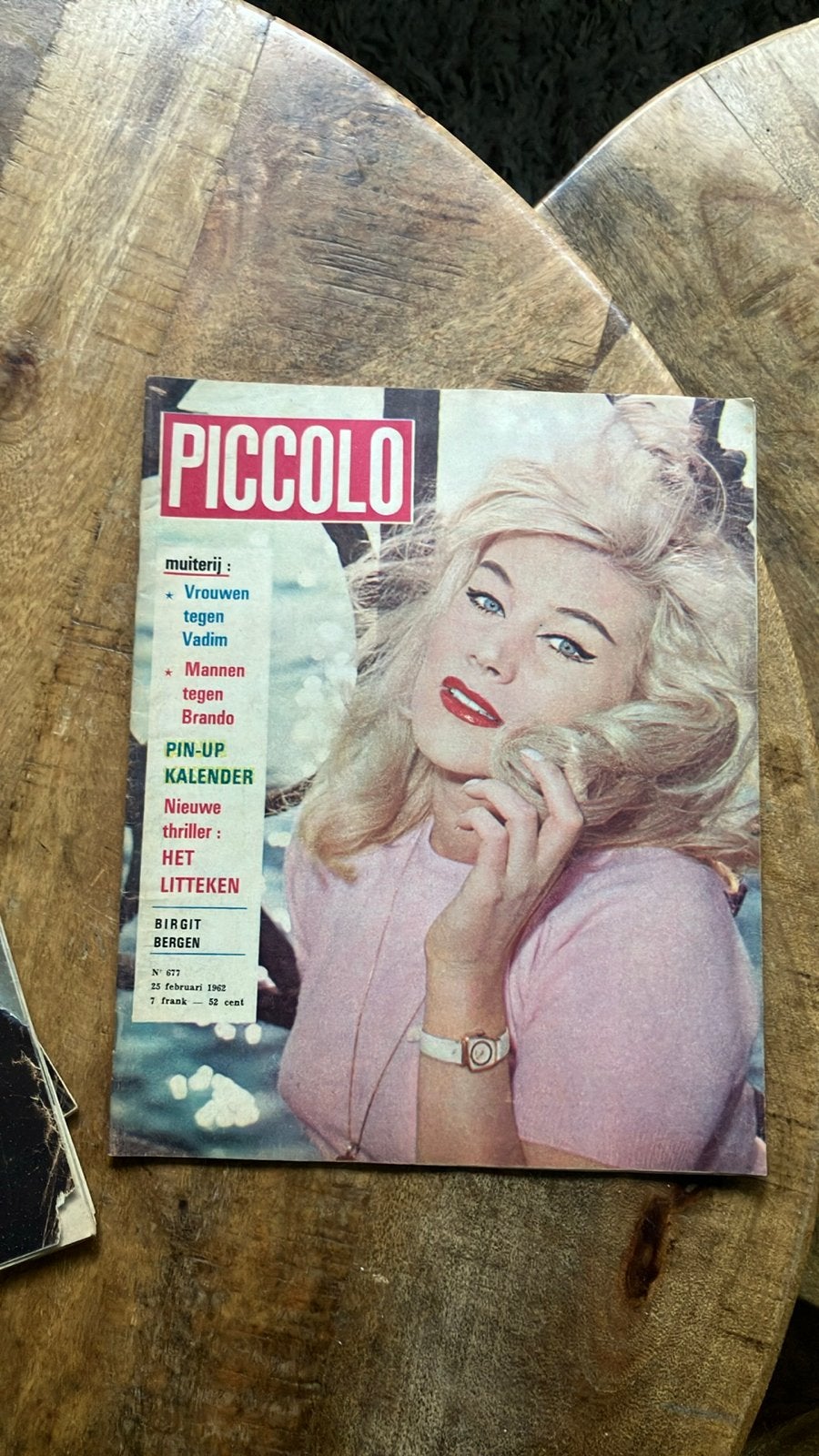 Vintage Piccolo Magazine - 25 februari 1962, Ophalen of Verzenden, Gelezen, Overige typen