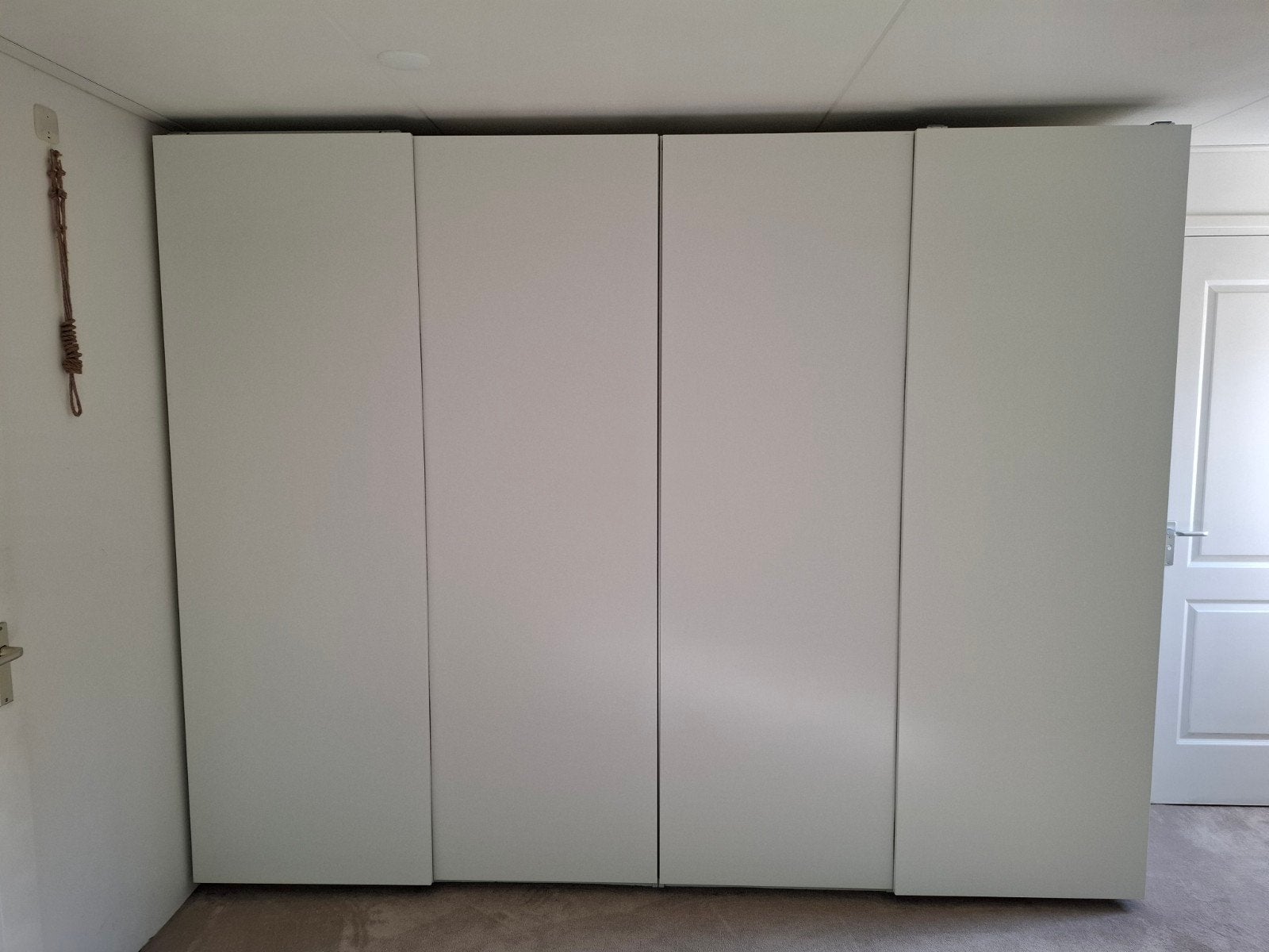 Ikea PAX kast met Hasvik schuifdeuren, Ophalen, Met deur(en), Gebruikt, 200 cm of meer