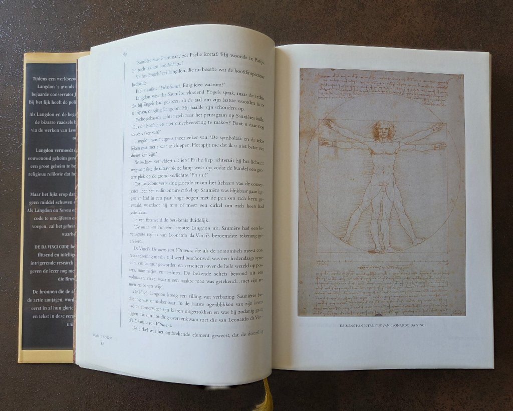 De Da Vinci Code - Dan Brown = Luxe geïllustreerde editie !, Verzenden, Zo goed als nieuw, Dan Brown, Amerika