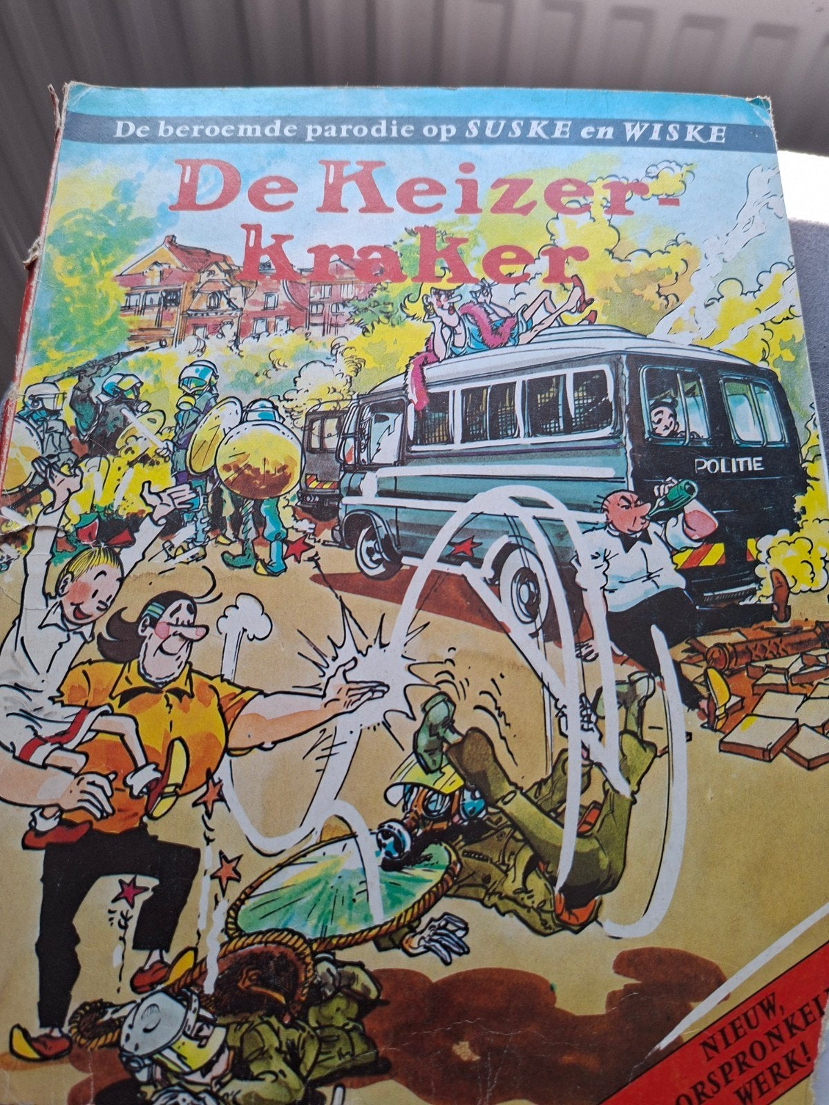 de keizer-kraker, Eén stripboek, Ophalen of Verzenden, Gelezen