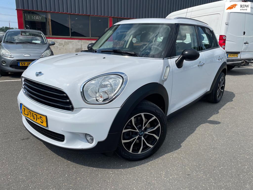 Mini Mini Countryman 1.6 One Chili / AUTOMAAT / SP VLG / OHB, Stof, Gebruikt, Lichtsensor, Wit