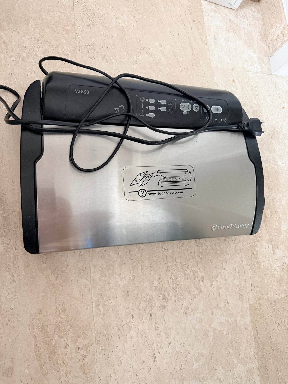 FoodSaver V2860 Vacumeermachine met zakken, Ophalen of Verzenden, Gebruikt