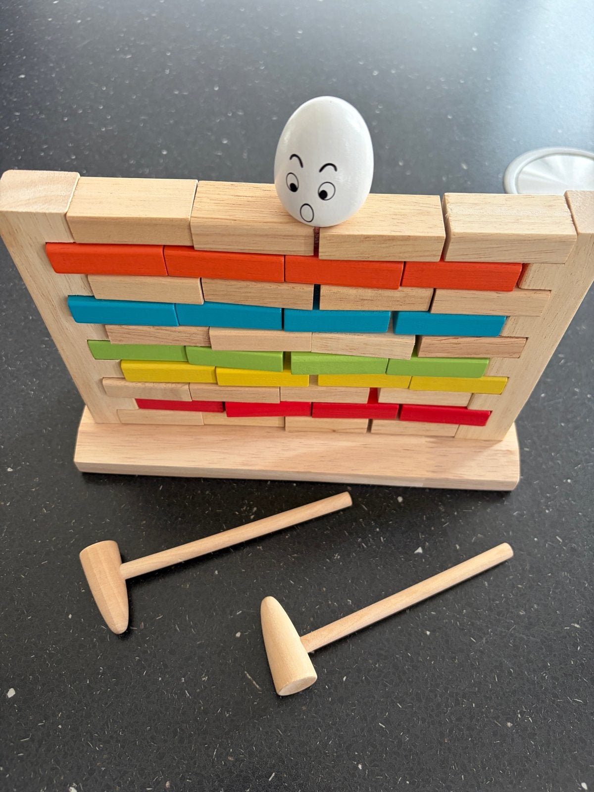 Don't Let the Egg Fall - Houten Brick Game, Ophalen, Zo goed als nieuw