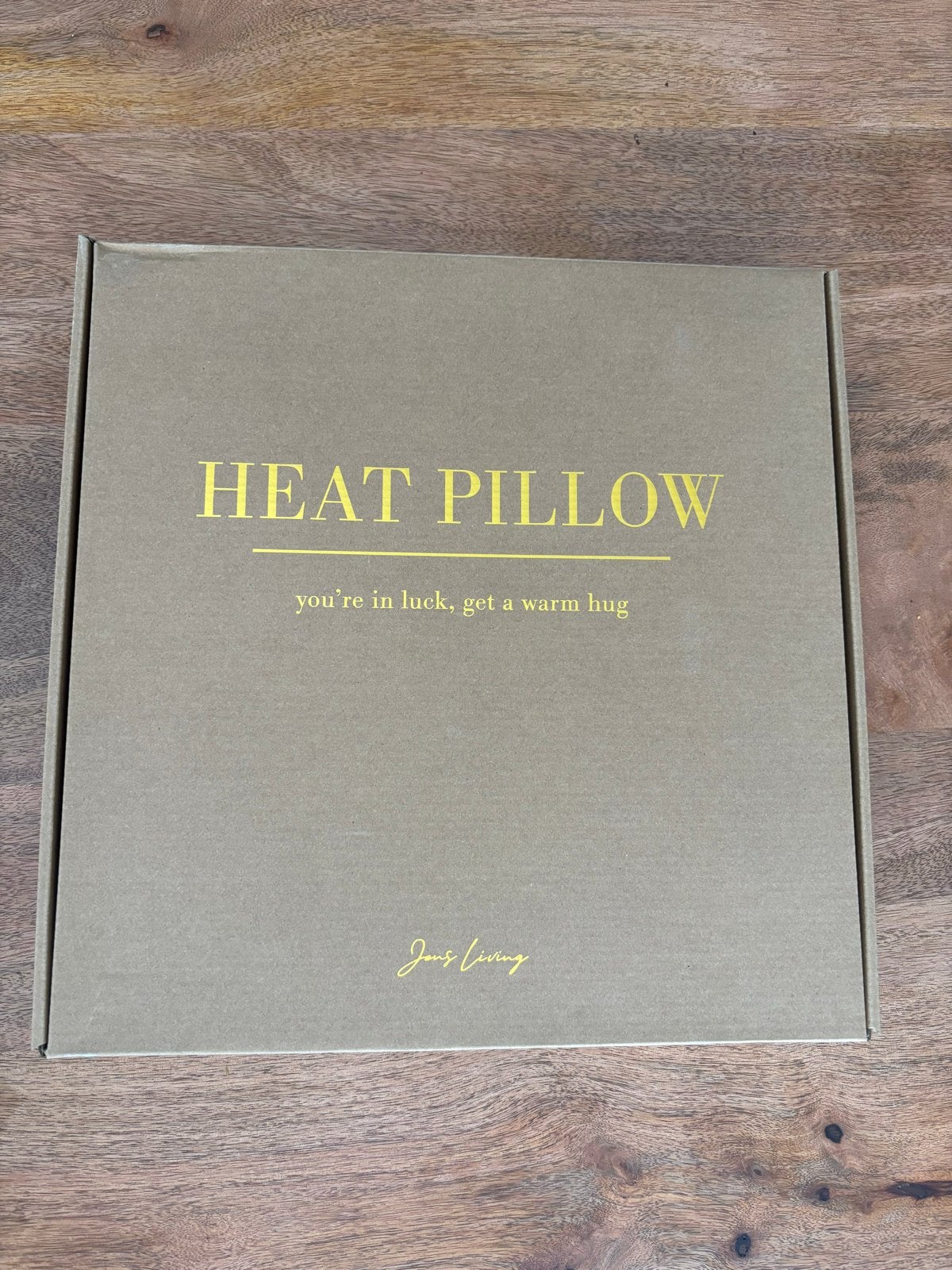 Jens Living Heat Pillow - Warmtekussen 35x35 cm, Overige merken, Vierkant, Nieuw, Ophalen of Verzenden