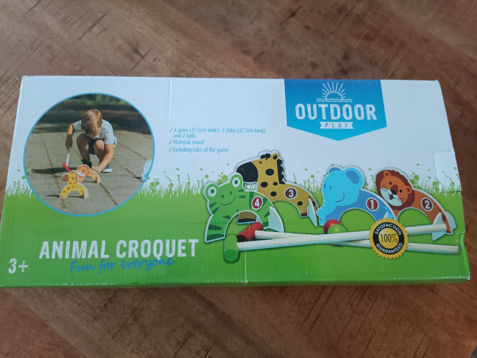 Dieren Croquet Spel, Ophalen of Verzenden, Nieuw, Jongen of Meisje