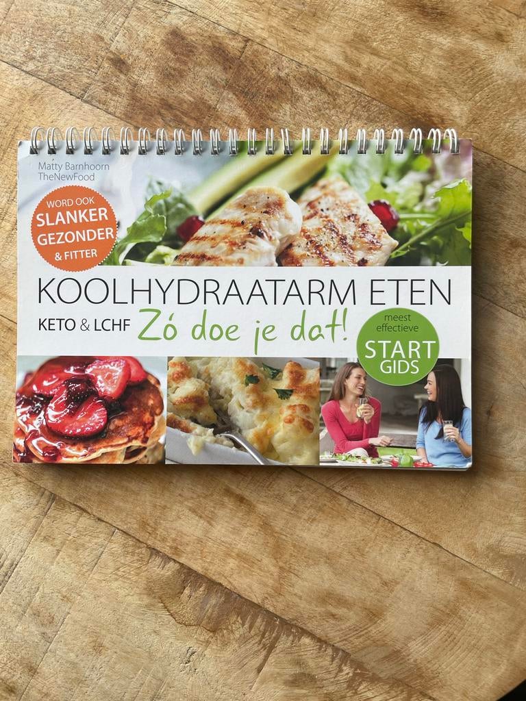Koolhydraatarm Eten: Keto & LCHF Startgids, Ophalen of Verzenden, Zo goed als nieuw, Dieet en Voeding