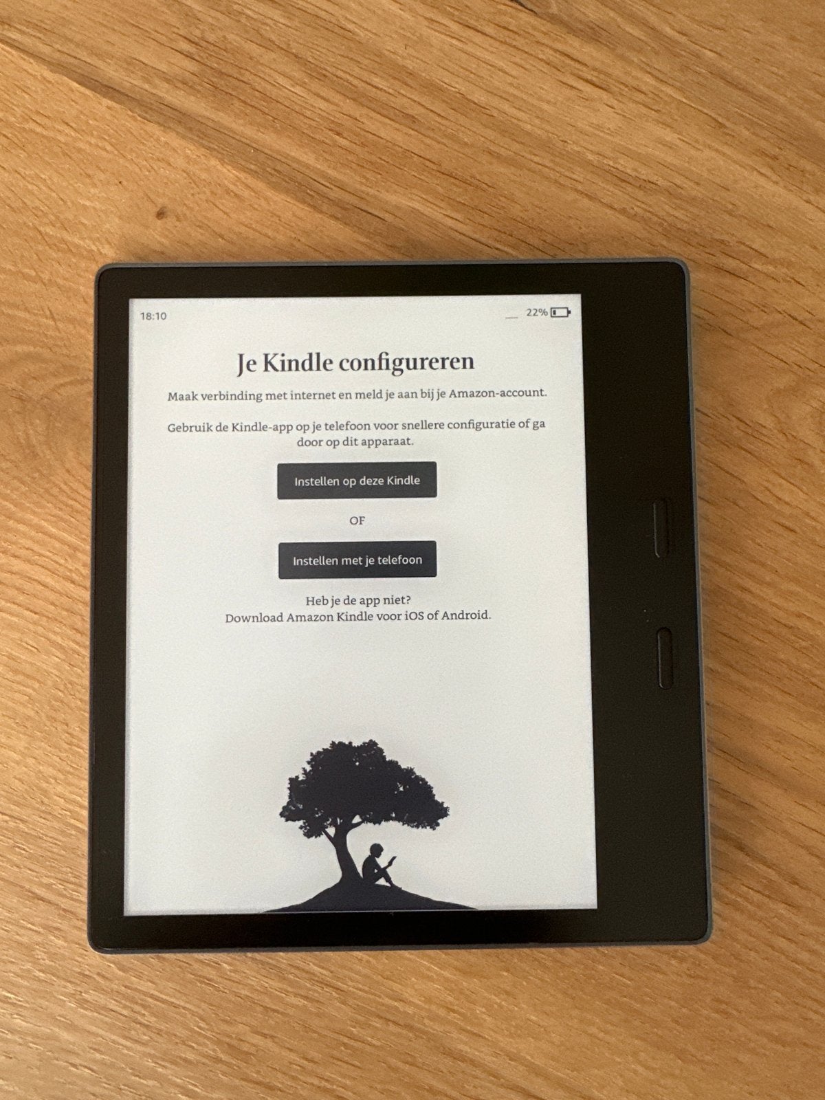 Amazon Kindle Oasis E-reader (10e generatie), 8 GB, Bluetooth, Ophalen of Verzenden, Zo goed als nieuw