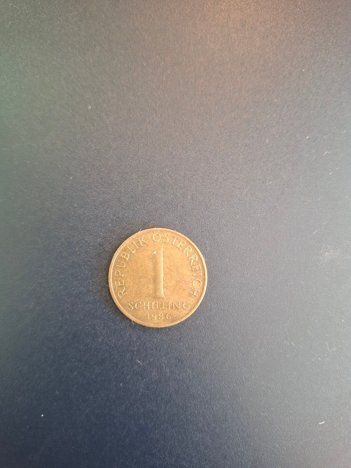 Oostenrijkse 1 Schilling munt uit 1986, Ophalen of Verzenden, Oostenrijk, Losse munt