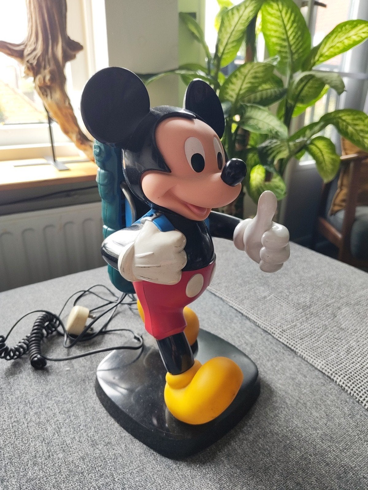 Vintage Mickey Mouse Telefoon - Tyco Disney, Ophalen of Verzenden, Gebruikt