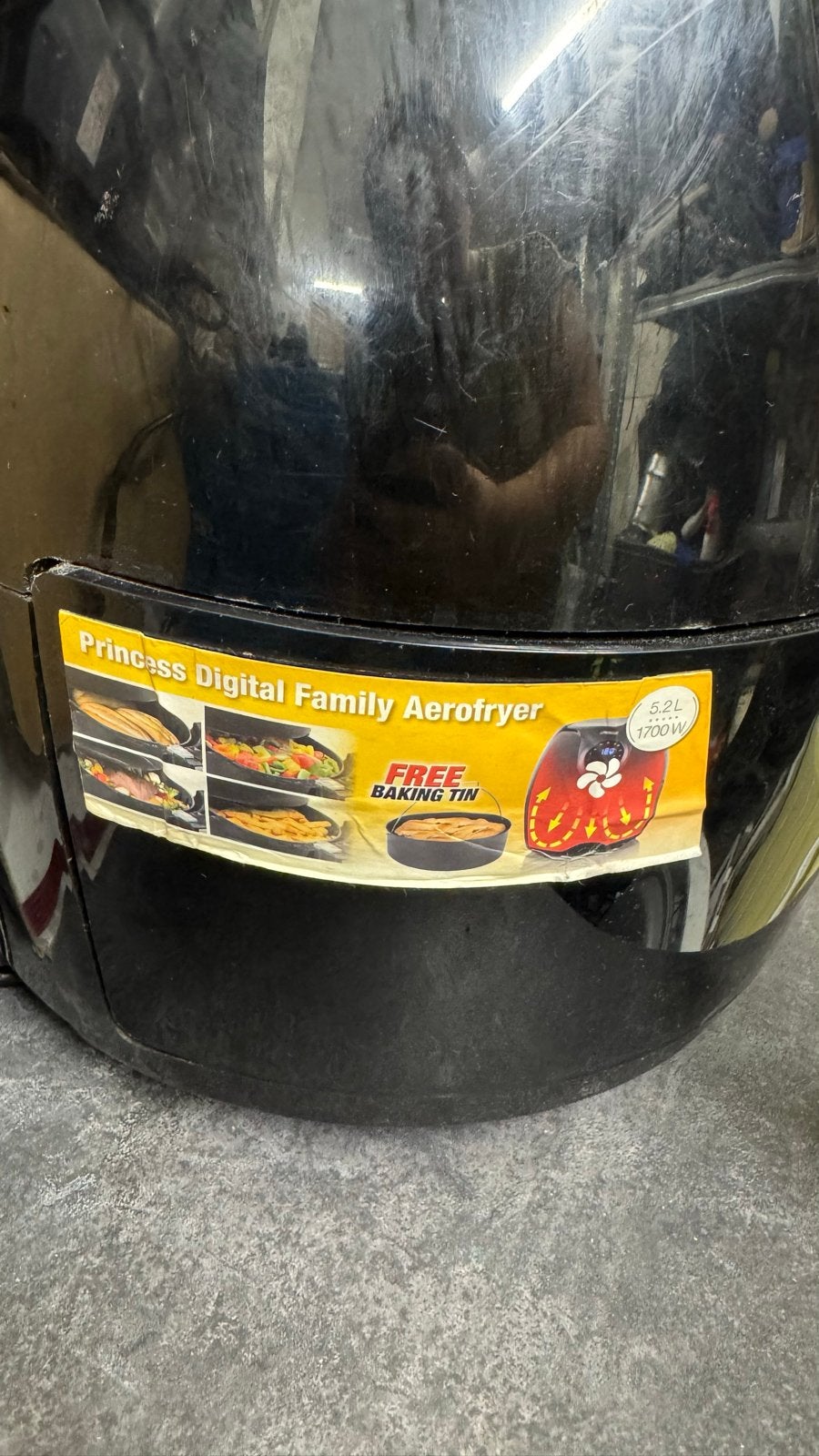 Princess Digital Family Aerofryer XXL met accessoires, Ophalen, Zo goed als nieuw, Airfryer XXL, 1500 gram of meer