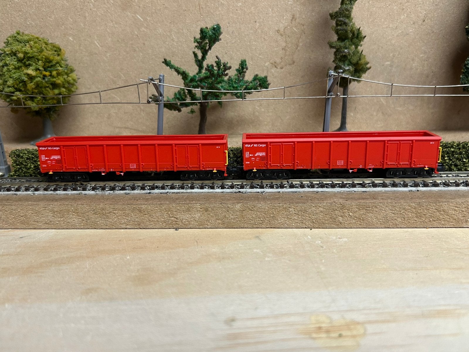 Hobbytrain H23418 Eanos NS Cargo Ep. V - 2x Wagon, Overige merken, Gelijkstroom, Wagon, Ophalen of Verzenden