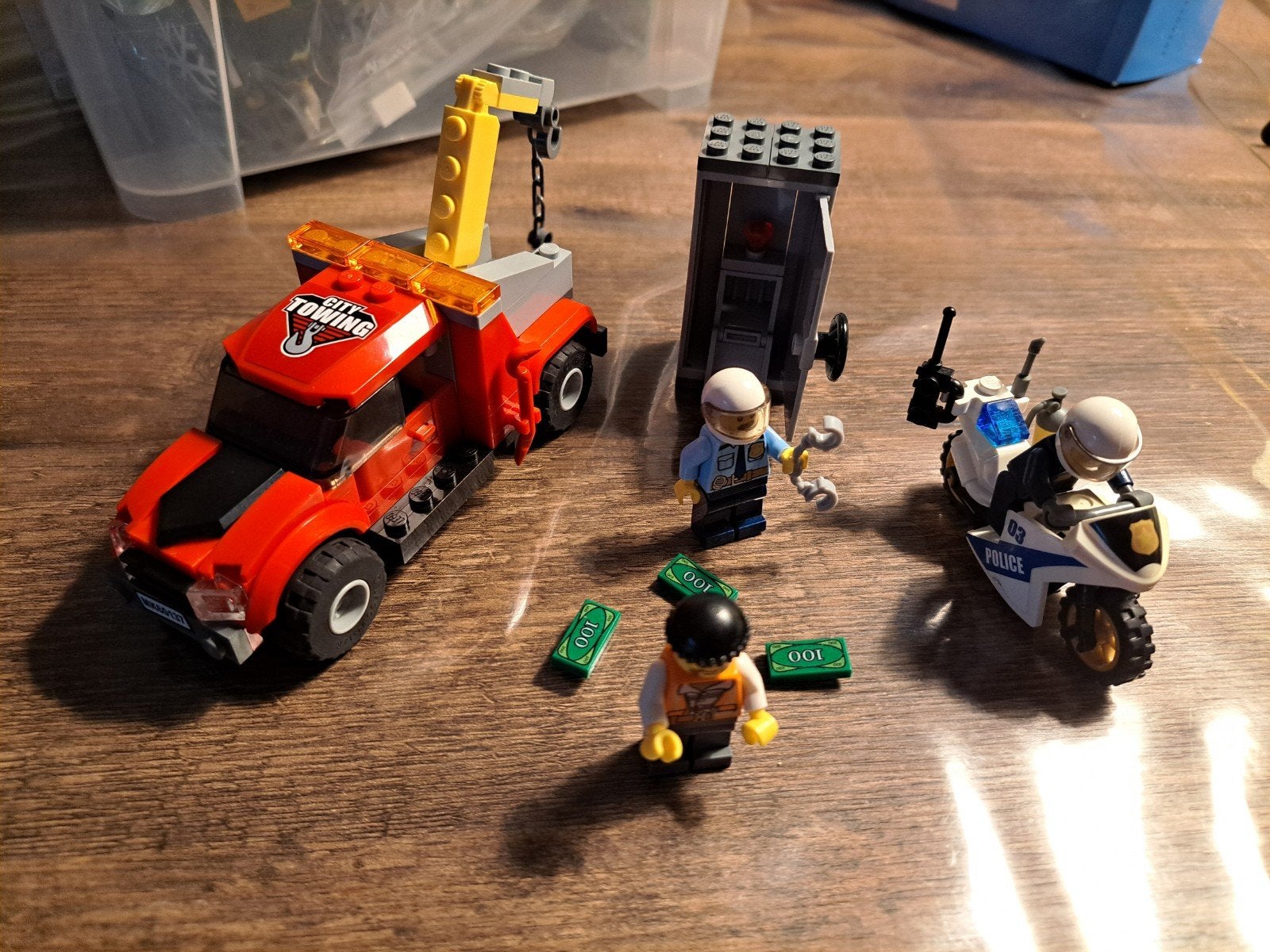 Lego City 60137 Sleepwagen Achtervolging, City, Lego, Ophalen of Verzenden, Zo goed als nieuw