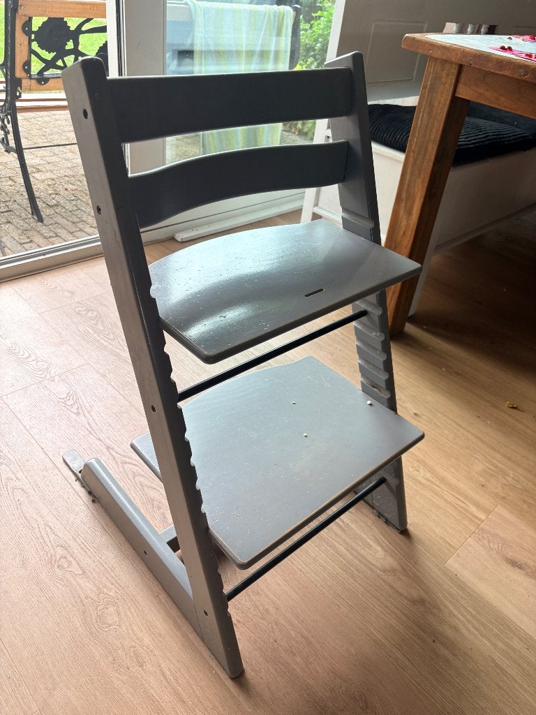 Trip trap stoel 2x, Ophalen, Gebruikt, Meegroeistoel