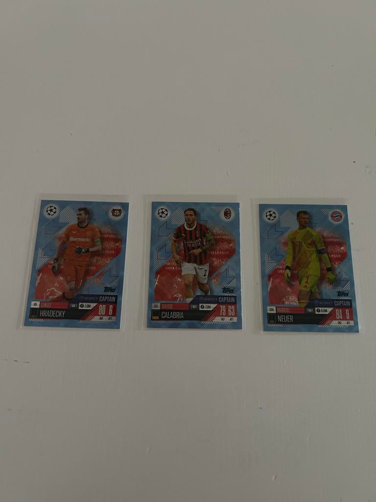Topps Match Attax Champions League Kaarten Set, Ophalen of Verzenden, Zo goed als nieuw, Buitenlandse clubs, Spelerskaart
