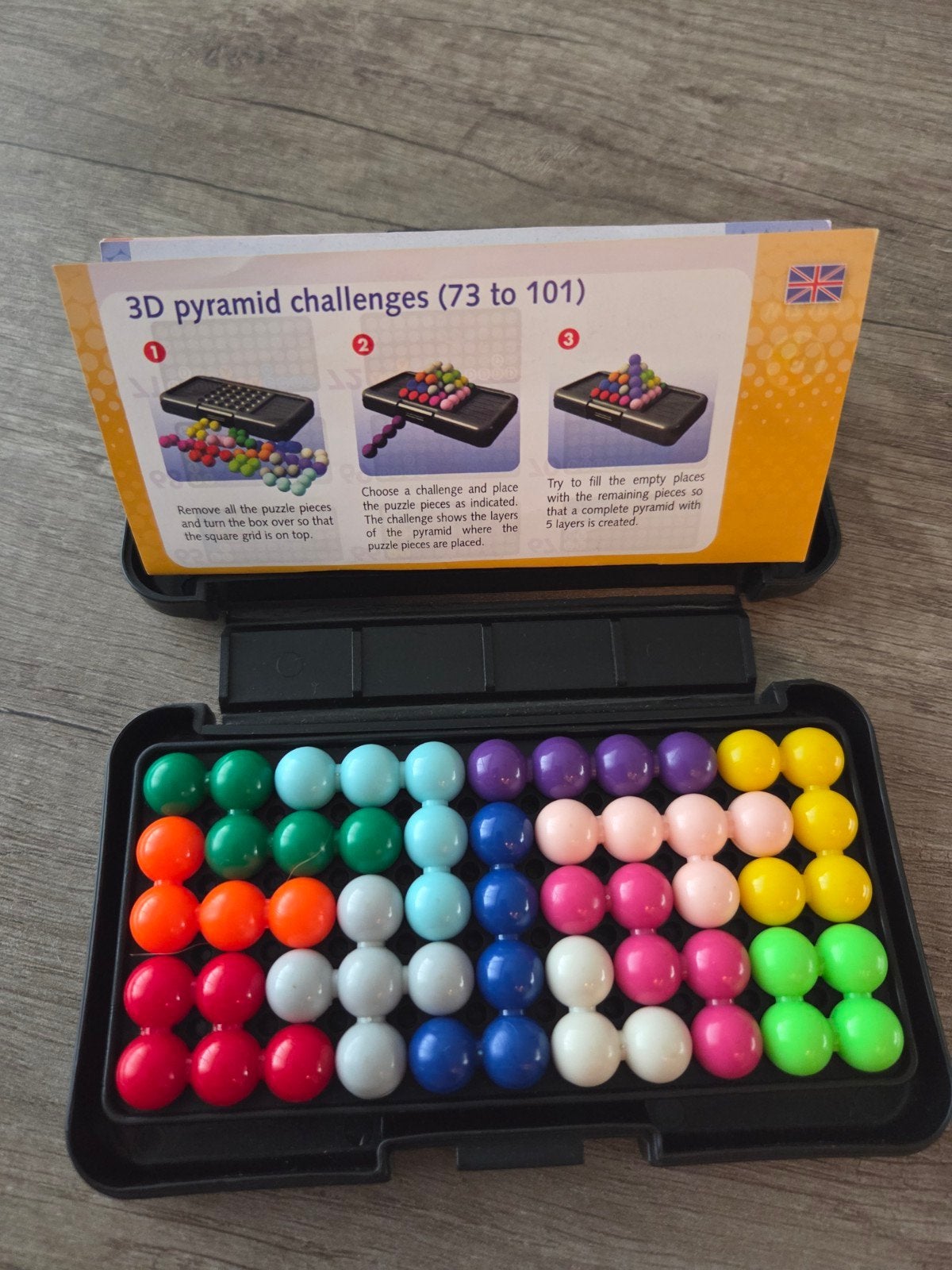 Smart Games IQ Puzzler Pro - 3D Piramide Uitdagingen, Ophalen, Gebruikt, Rubik's of 3D-puzzel
