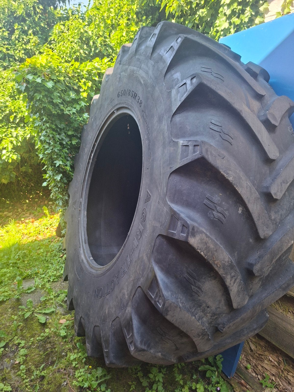 Gratis Grote tractorband, Ophalen
