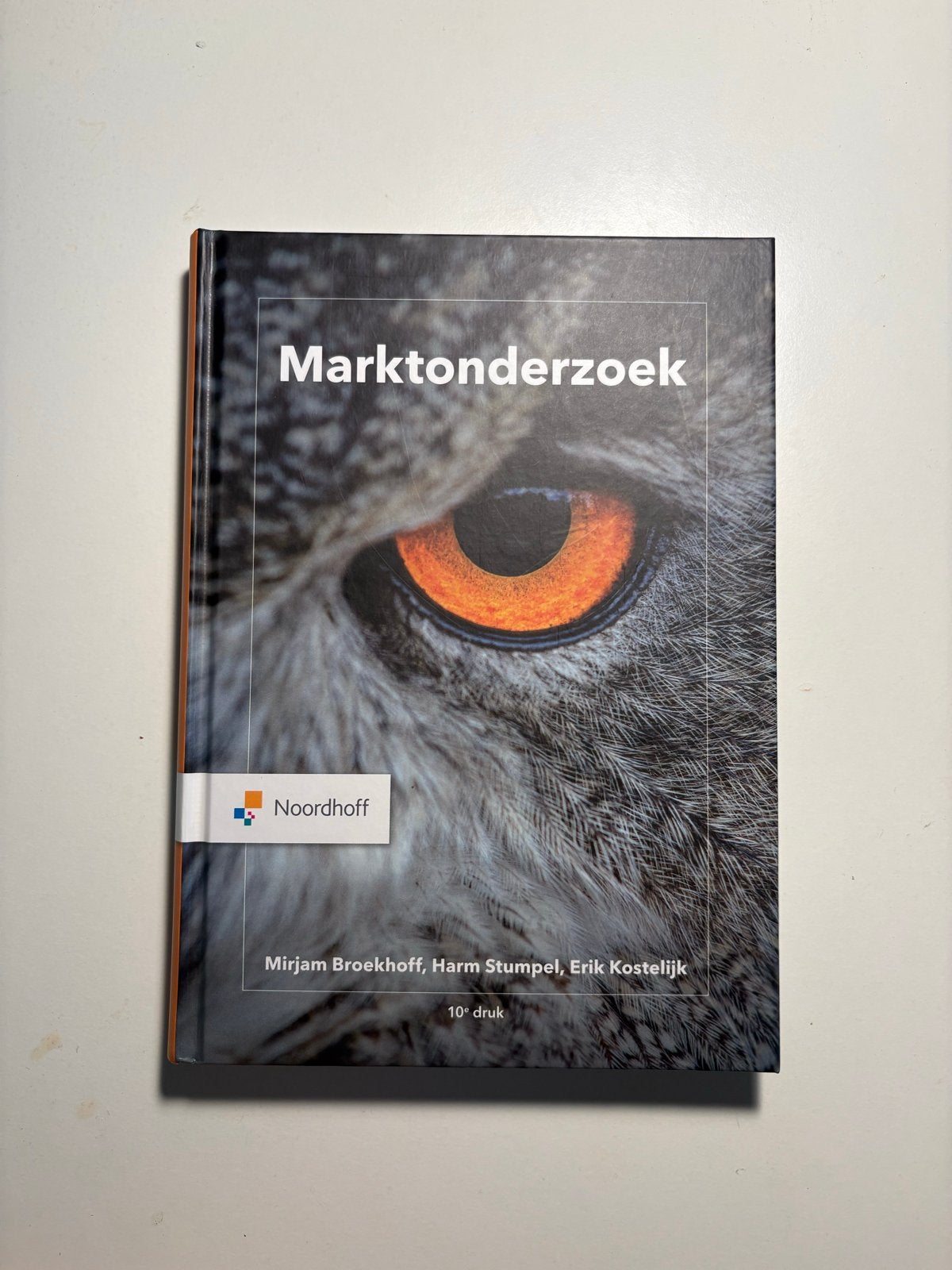Marktonderzoek (10e druk) — ISBN 978-90-01-89124-4, Ophalen of Verzenden, Gamma, Zo goed als nieuw, HBO