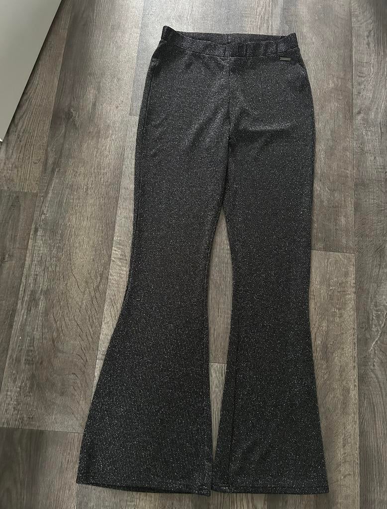Colourful Rebel flared pants zilver, maat XL, Overige kleuren, Maat 46/48 (XL) of groter, Nieuw, Ophalen of Verzenden
