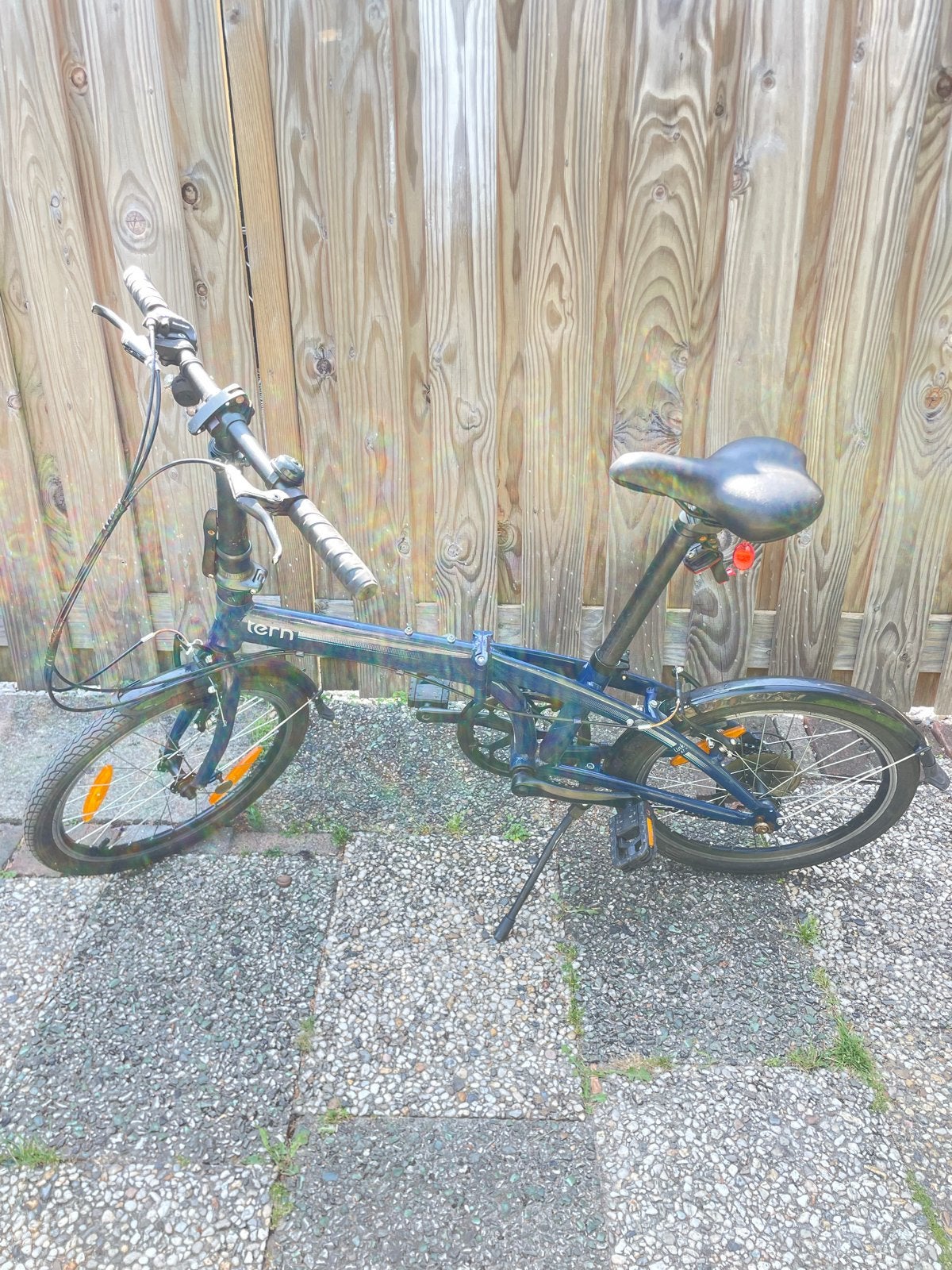 Tern opvouwbare fiets - Ideaal voor woon-werkverkeer, 16 tot 18 inch, Versnellingen, Zo goed als nieuw, Totaal opvouwbaar