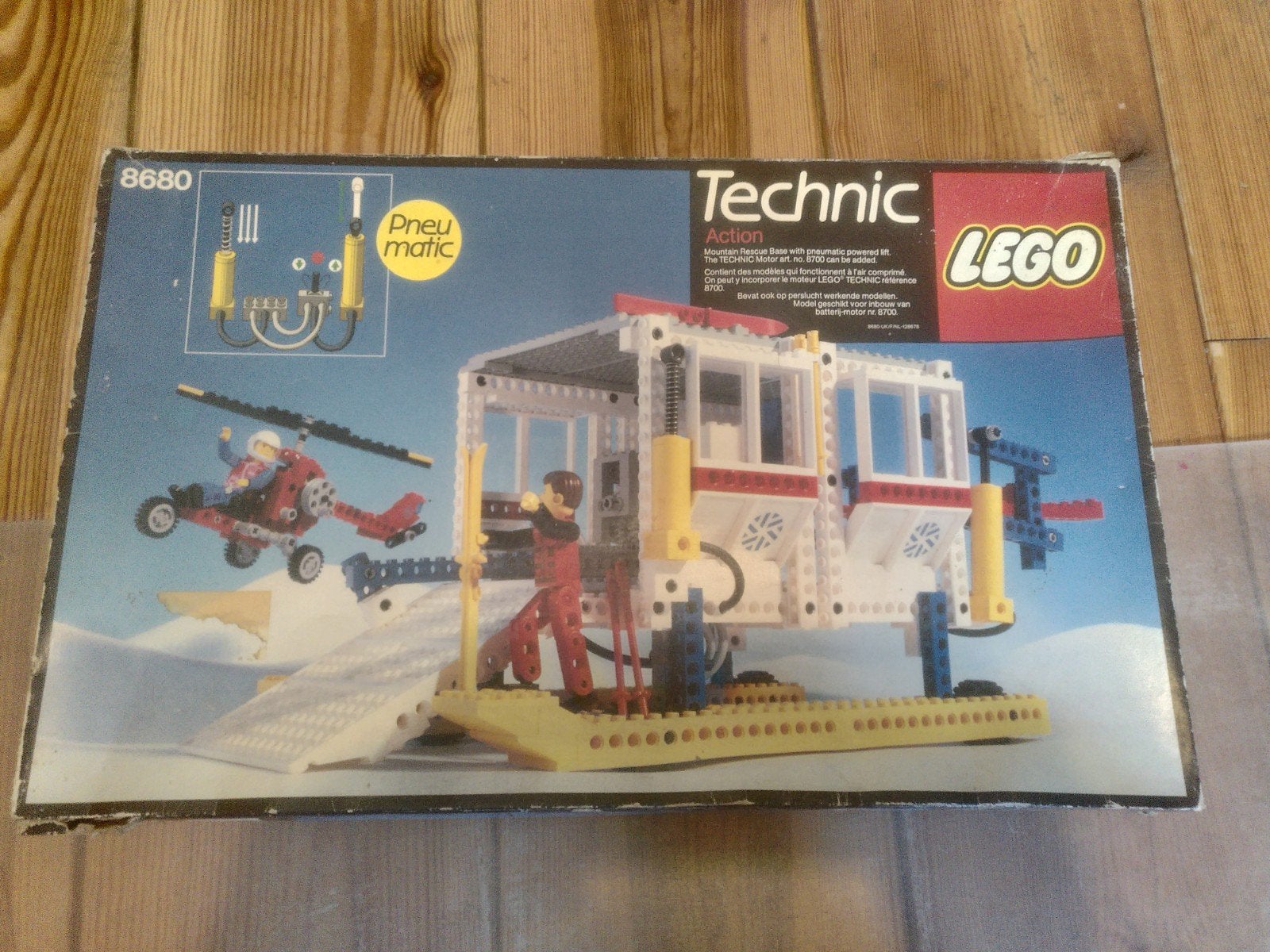 Lego 8680 Artic Rescue Base (Incompleet), Gebruikt, Lego, Ophalen of Verzenden, Technic